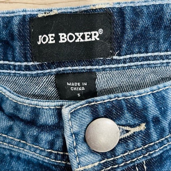 Joe Boxer Lace Jean shorts - Picture 2 of 3